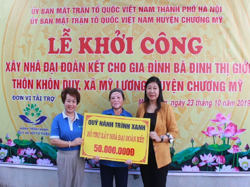 Khởi công xây nhà đại đoàn kết cho hộ nghèo tại huyện Chương Mỹ