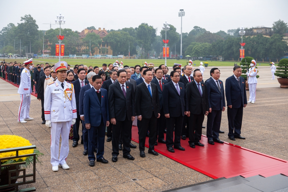 Khai mạc trọng thể Kỳ họp bất thường lần thứ hai, Quốc hội khoá XV