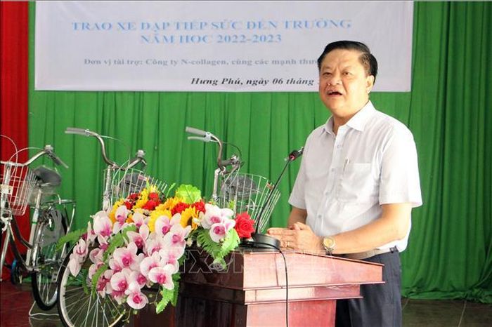 Phó Chủ tịch thường trực UBND thành phố Cần Thơ Dương Tấn Hiển phát biểu tại chương trình.