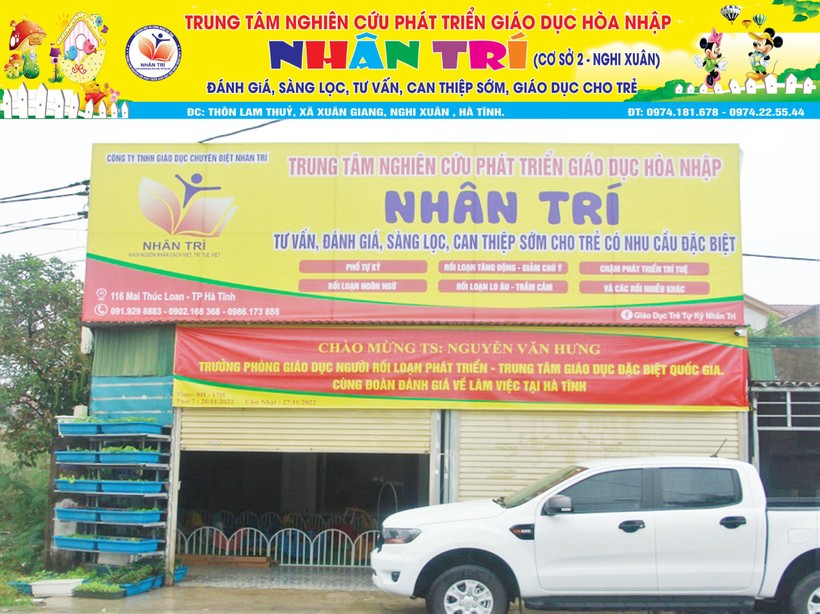 Trung tâm nghiên cứu phát triển Giáo dục hòa nhập Nhân Trí khai trương cơ sở 2 tại xã Xuân Giang, huyện Nghi Xuân, Hà Tĩnh.