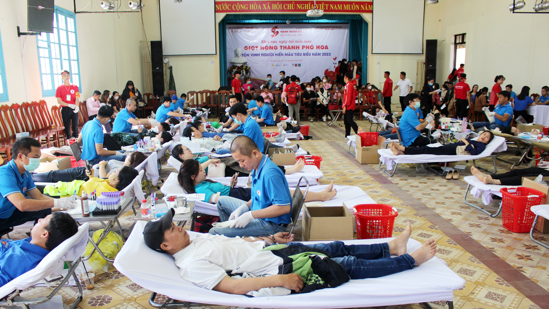 Những năm qua, phong trào hiến máu tình nguyện của tỉnh đạt được nhiều thành tích nổi bật