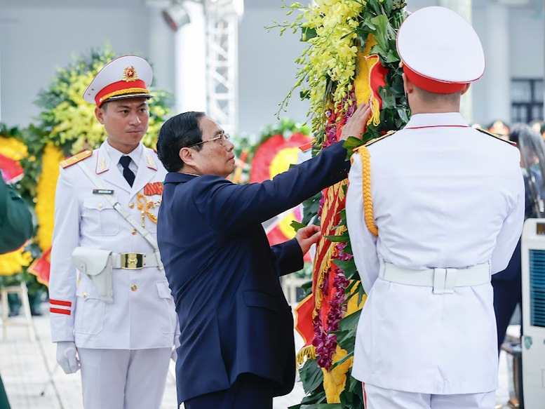 TỔNG THUẬT: LỄ QUỐC TANG TỔNG BÍ THƯ NGUYỄN PHÚ TRỌNG- Ảnh 12.