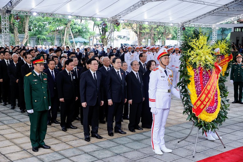 TỔNG THUẬT: LỄ QUỐC TANG TỔNG BÍ THƯ NGUYỄN PHÚ TRỌNG- Ảnh 15.