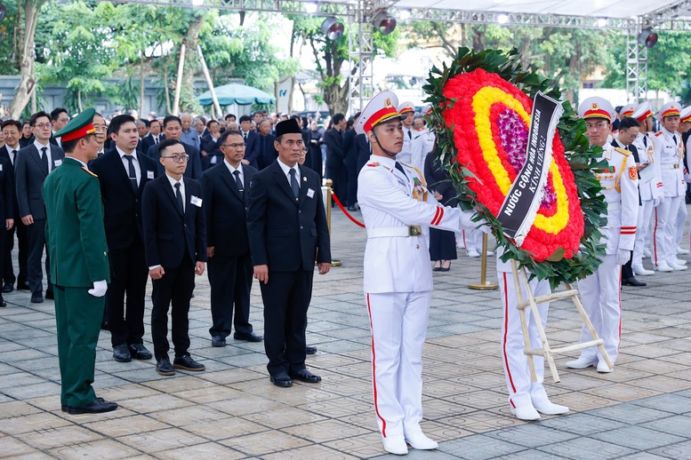 TỔNG THUẬT: LỄ QUỐC TANG TỔNG BÍ THƯ NGUYỄN PHÚ TRỌNG- Ảnh 28.