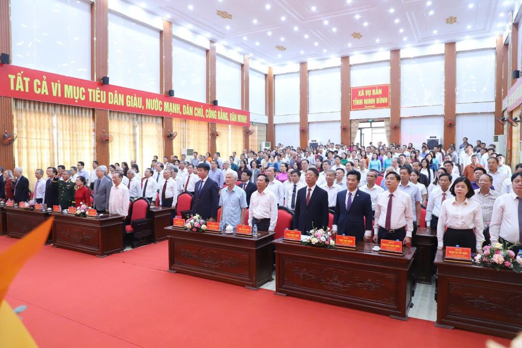 Ninh Bình đón nhận Bằng xếp hạng Di tích quốc gia Nhà lưu niệm Trần Huy Liệu 16 1793432702709 6111878840032140981 g7235291857184200460 fffc3d6ae07e08957c7e3e0e5ba1843a