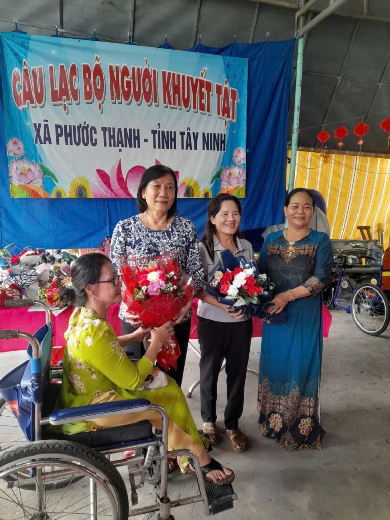 Câu lạc bộ người khuyết tật xã Phước Thạnh, tỉnh Tây Ninh tổ chức hoạt động ý nghĩa nhân Ngày Phụ nữ Việt Nam 20/10 5 Picture2 6