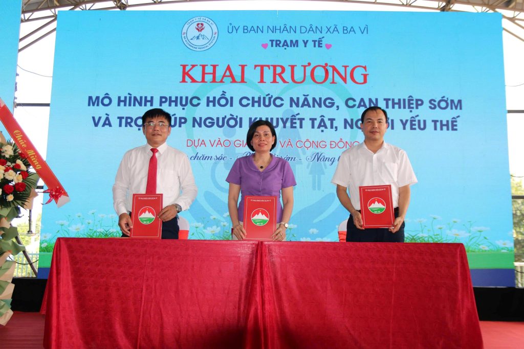 Hà Nội thêm mô hình phục hồi chức năng, can thiệp sớm và trợ giúp người khuyết tật, người yếu thế 6 bv