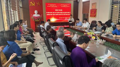 Ảnh 1 Quang cảnh họi nghị Truyền thông và tư vấn pháp luật tại chiều 17-4